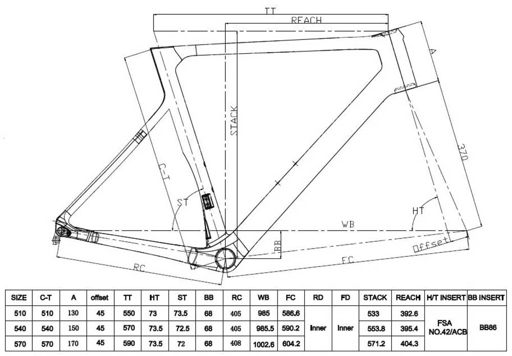 PEIJK Allium Aero geometrie